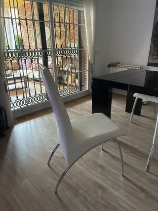 Mesa Comedor Extensible 150/200 + 6 Sillas