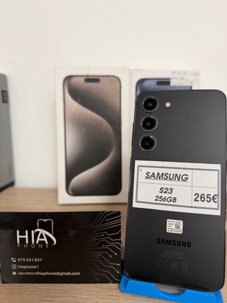 Samsung S23 256GB Negro