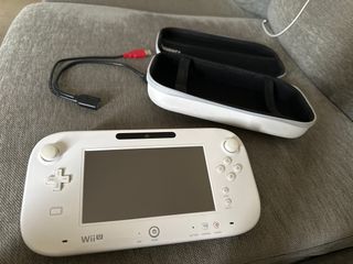 Gamepad Wii U Blanco Nintendo con funda