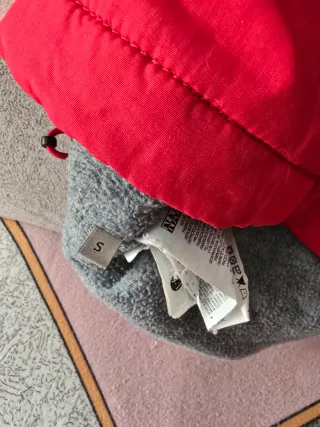 Giacchetta Napapijri rossa e grigia per bambini