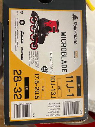 Patines en línea Rollerblade Talla 28-32