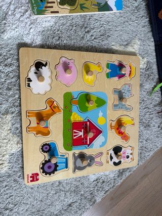 Puzzles de madera educativos