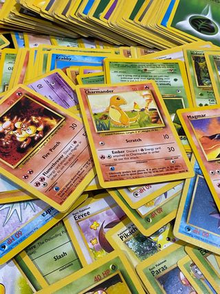 450 cartas pokémon 1995-2000 inglés (WOTC)