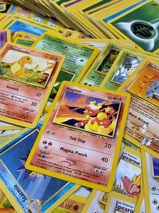 450 cartas pokémon 1995-2000 inglés (WOTC)