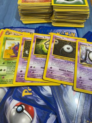 450 cartas pokémon 1995-2000 inglés (WOTC)