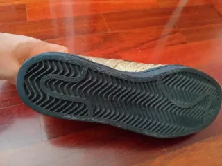 Adidas Mi Superstar Dourado Preto