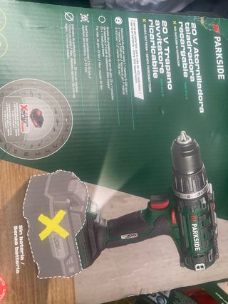 Taladro Atornillador Parkside 20V