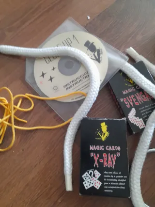 Lote de magia con accesorios