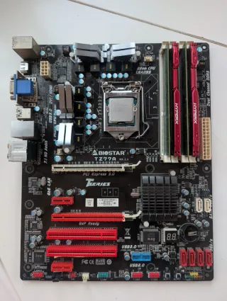 Placa Base Biostar TZ77A + Intel i5-3570K + 8GB RA