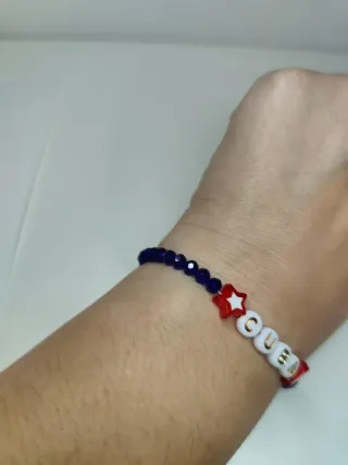 Pulsera CUBA con estrellas