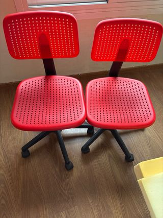 Pack de DOS sillas de escritorio