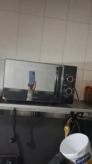 Microondas Mandine Negro