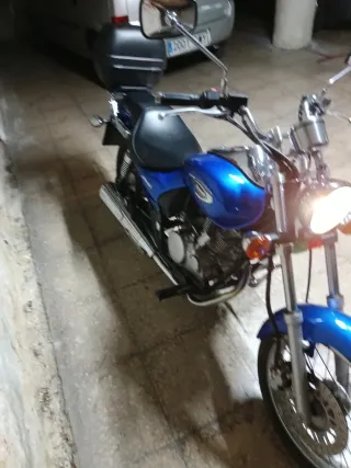 Kawasaki Eliminator 125cc Azul