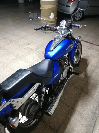 Kawasaki Eliminator 125cc Azul