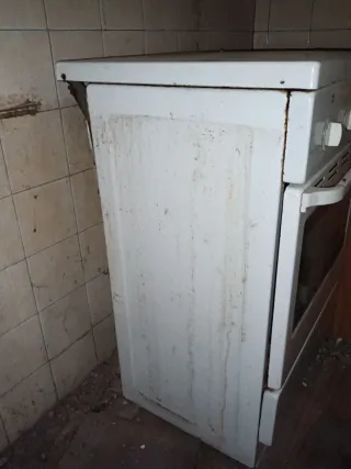 Cocina de gas KNEISSEL blanca