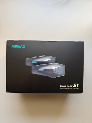ASMAX S1 Dual Pack Intercomunicador Moto
