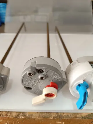 3 Termostatos Eléctricos Bronce