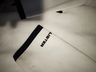 Sudadera Hollister Blanca y Gris