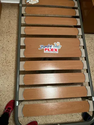 Somier con patas Body Flex 90x180. Regalo colchón