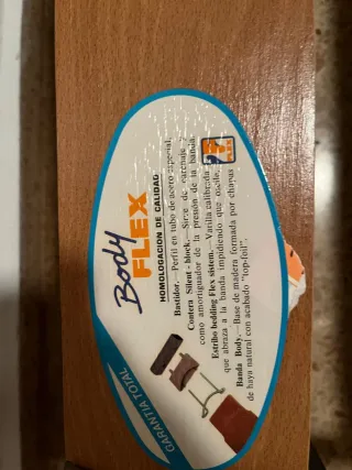 Somier con patas Body Flex 90x180. Regalo colchón