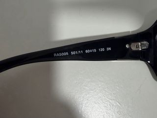 Gafas de sol Ralph Lauren negras y grises