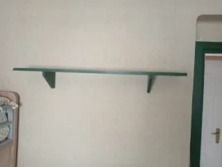 Regalo Escritorio y baldas verdes