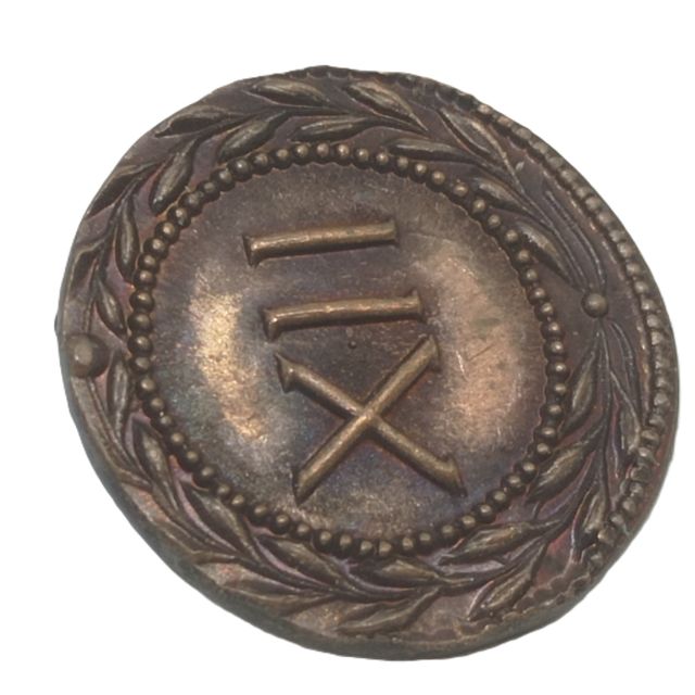 Réplica de moneda romana Spintrie del sexo COD E15