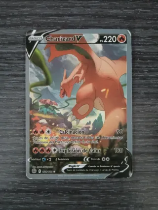 Carta Pokémon Charizard V 220 PS