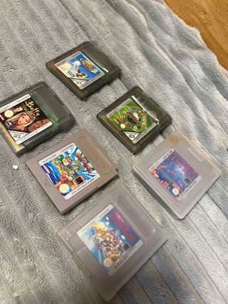 Juegos Game Boy: Tetris, Mario Land, Buffy