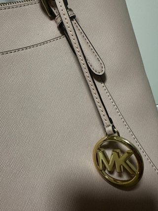 Bolso Michael Kors Rosa y Dorado