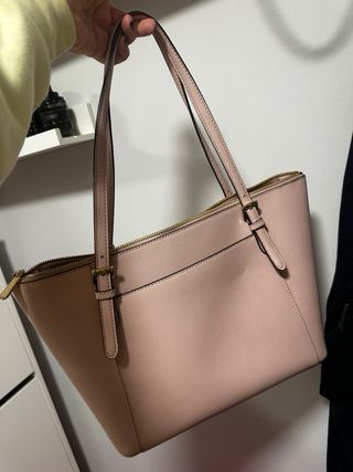 Bolso Michael Kors Rosa y Dorado