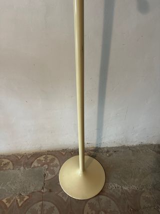 Porta abiti metallico beige e argentato