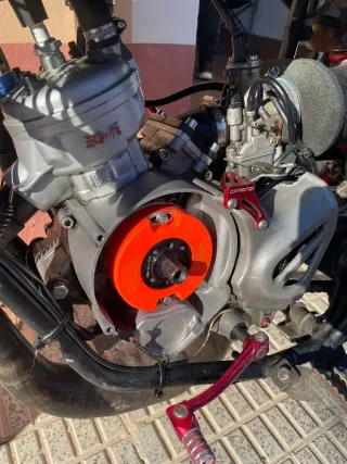 Moto Enduro/Motocross Negra