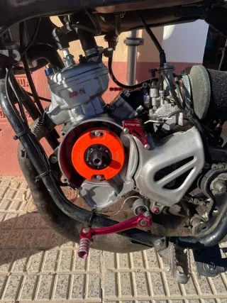 Moto Enduro/Motocross Negra