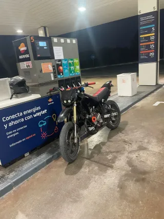 Moto Enduro/Motocross Negra