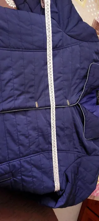 Giubbino imbottito blu avion 100gr