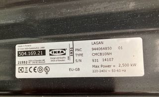 Horno Ikea Lagan Blanco