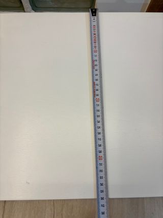 Banco de madera blanco Ikea