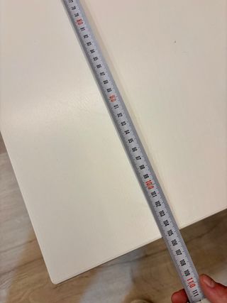 Banco de madera blanco Ikea