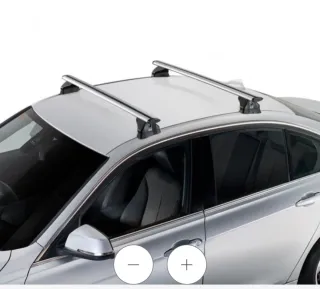 Baca Cruz 120cm con cierres seguridad