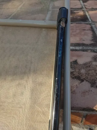 Vallas Piscina 26m x 1.21m Beige/Gris