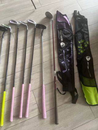 Set de palos de golf con bolsa