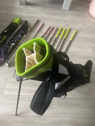 Set de palos de golf con bolsa