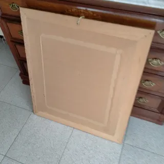 Cuadro Crucifijo Madera y Dorado