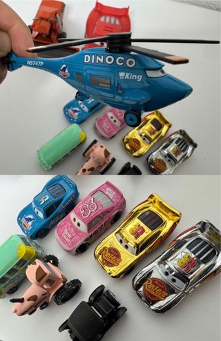 COLECCIÓN DISNEY CARS 10 COCHES DE METAL AESTRENAR