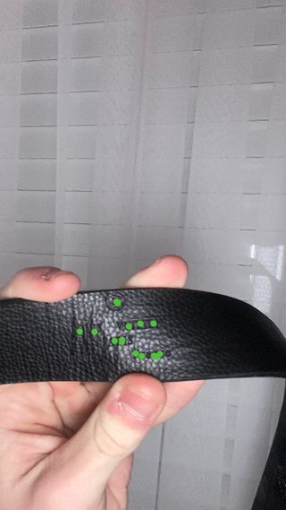 Cinturón LV Negro Hombre