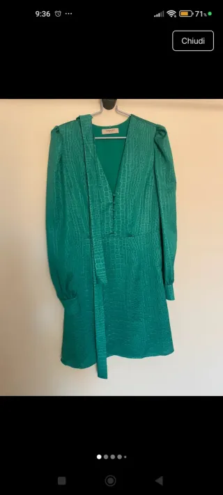 Abito verde Twinset elegante