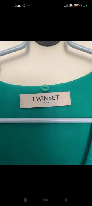 Abito verde Twinset elegante