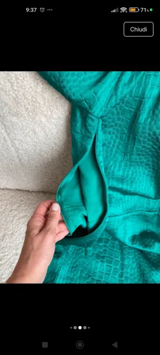 Abito verde Twinset elegante