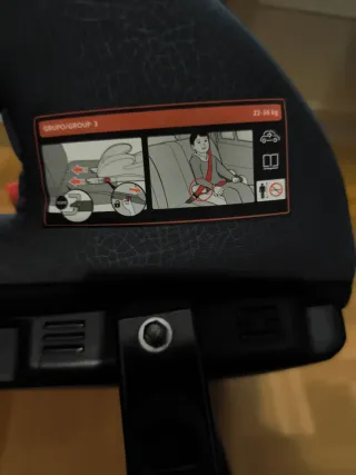 Asiento elevador coche Grupo 3